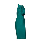 Miss Feisty Green Pleated Mini Dress - Fashion Genie Boutique