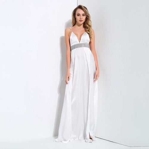 Spell Bound White Maxi Dress - Fashion Genie Boutique