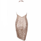 Glowing Persona Gold Sequin Mini Dress - Fashion Genie Boutique