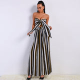Sunshine Stroll Multi Two Piece Trousers & Crop Top Co-Ord - Fashion Genie Boutique