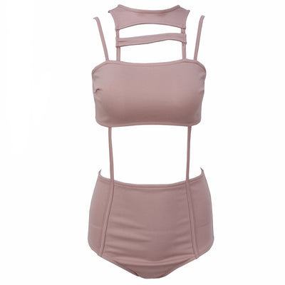 Set The Serene Nude Monokini Swimsuit - Fashion Genie Boutique
