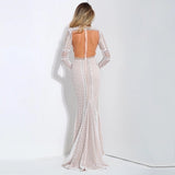 Break the Ice White Long Sleeve Maxi Dress - Fashion Genie Boutique