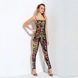 Love Lockdown Navy Iridescent Sequin Jumpsuit - Fashion Genie Boutique