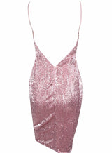 Weekend Fun Pink Sequin Mini Dress - Fashion Genie Boutique