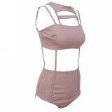 Set The Serene Nude Monokini Swimsuit - Fashion Genie Boutique