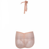 Offbeat Belle Nude Crystal Swimsuit - Fashion Genie Boutique