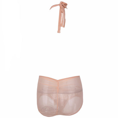 Offbeat Belle Nude Crystal Swimsuit - Fashion Genie Boutique