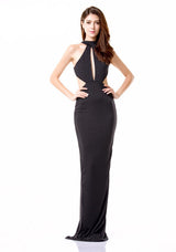 Own the Night Black Cut Out Maxi Dress - Fashion Genie Boutique