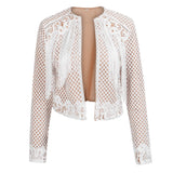 Shake It White Tassel Jacket - Fashion Genie Boutique