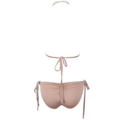Sunrise Swim White Crochet Crystal Bikini - Fashion Genie Boutique