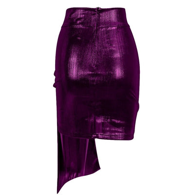 Weekend Wonder Purple Mini Skirt - Fashion Genie Boutique