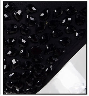 Beach Bunny Black Crystal Embellished Bikini Swimsuit - Fashion Genie Boutique