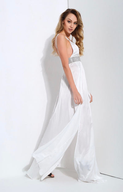 Spell Bound White Maxi Dress - Fashion Genie Boutique