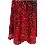 Oh My Posh Black & Red Sequin Gradient One Shoulder Maxi Gown Dress - Fashion Genie Boutique
