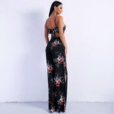 Flaunting Florals Wide Leg Jumpsuit - Fashion Genie Boutique