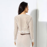 Shake It White Tassel Jacket - Fashion Genie Boutique