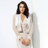 Shake It White Tassel Jacket - Fashion Genie Boutique