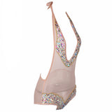 Offbeat Belle Nude Crystal Swimsuit - Fashion Genie Boutique