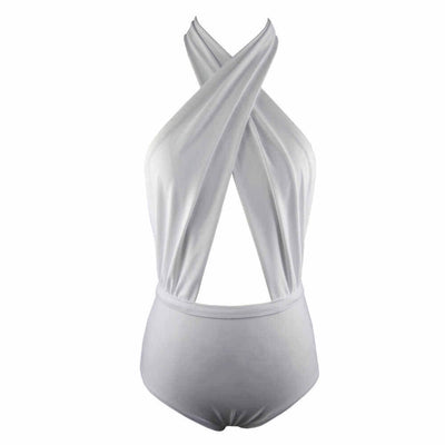Poolside Princess Black Halter Swimsuit - Fashion Genie Boutique