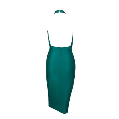 Miss Feisty Green Pleated Mini Dress - Fashion Genie Boutique