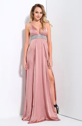 Spell Bound Pink Maxi Dress - Fashion Genie Boutique