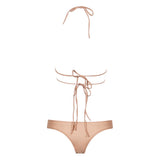 Bahamas Nude & Gold Bikini Swimsuit - Fashion Genie Boutique