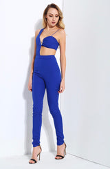 Got It In One Cobalt Blue Jumpsuit - Fashion Genie Boutique