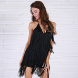 Zephyr Breeze Black Fringed Lace Playsuit - Fashion Genie Boutique