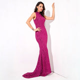 Prosecco Please Pink Glitter Embellished  Maxi Dress - Fashion Genie Boutique