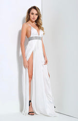 Spell Bound White Maxi Dress - Fashion Genie Boutique