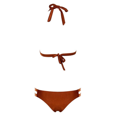 Florida Brown & Bronze Bikini Swimsuit - Fashion Genie Boutique