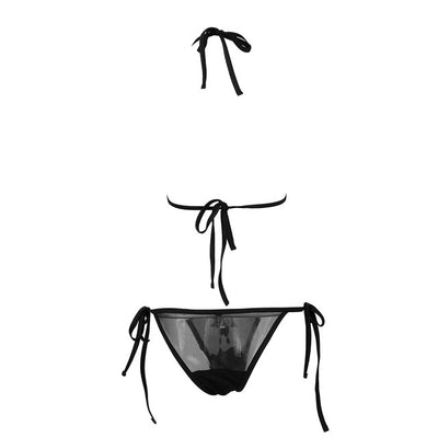 Beach Bae Nude Crystal Embellished Bikini Swimsuit - Fashion Genie Boutique