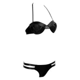 Mexico Black Bikini Swimsuit - Fashion Genie Boutique