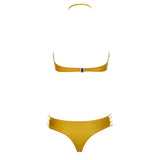 Memarizing Yellow & Gold Bikini Swimsuit - Fashion Genie Boutique