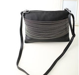 Black Chained Zipper Clutch Bag - Fashion Genie Boutique