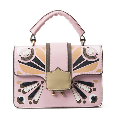 Butterfly Patchwork Tote Handbag - Fashion Genie Boutique