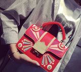 Butterfly Patchwork Tote Handbag - Fashion Genie Boutique