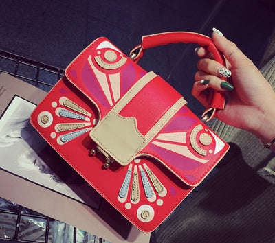 Butterfly Patchwork Tote Handbag - Fashion Genie Boutique