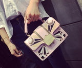 Butterfly Patchwork Tote Handbag - Fashion Genie Boutique