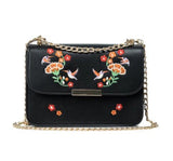 Embroidered Crossbody Handbag - Fashion Genie Boutique