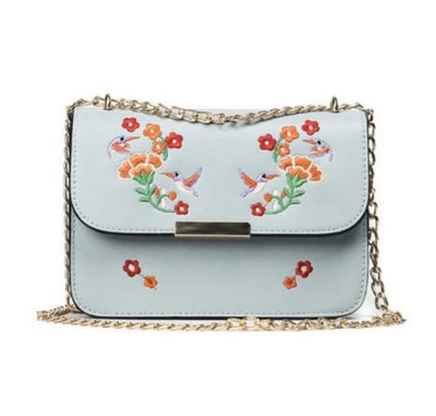Embroidered Crossbody Handbag - Fashion Genie Boutique