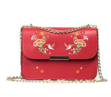 Embroidered Crossbody Handbag - Fashion Genie Boutique