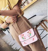 Embroidered Crossbody Handbag - Fashion Genie Boutique