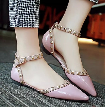 Between Me and You Pink Studded Pumps - Fashion Genie Boutique