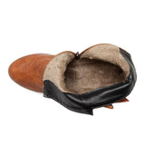 Outta Town Brown Block Heel Ankle Boots - Fashion Genie Boutique