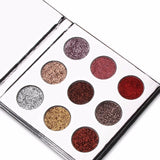 TZ Cosmetics Galaxy Pressed Glitter Eyeshadow Palette - Fashion Genie Boutique