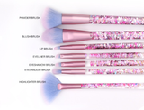 Aquariumb Mermaid Glitter Make Up Brushes - Fashion Genie Boutique