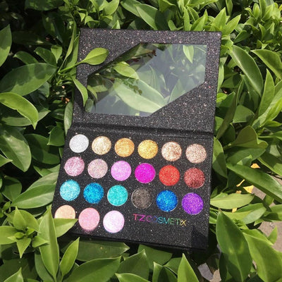 TZ Cosmetics Glitter & Gloss Eyeshadow Palette - Fashion Genie Boutique