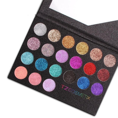 TZ Cosmetics Glitter & Gloss Eyeshadow Palette - Fashion Genie Boutique