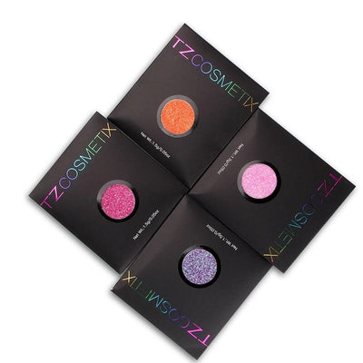 TZ Cosmetics Single Pressed Powder Glitter Eyeshadow - Fashion Genie Boutique
